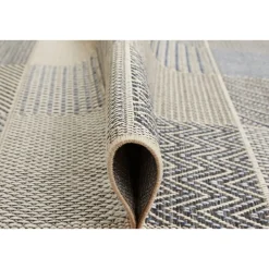 Teppich Clyde 120x170cm beige-blau ^ andiamo New