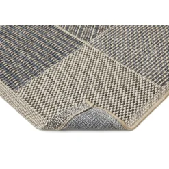 Teppich Clyde 67x120cm beige-blau ^ andiamo New