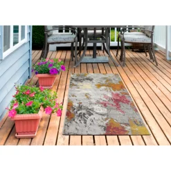 Teppich Portland 80x150cm grau-multi ^ andiamo Sale