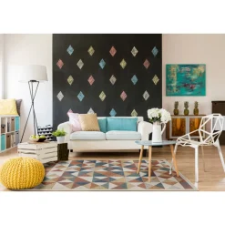 Teppich Sedona 160x230cm Kaestchen multi ^ andiamo Outlet