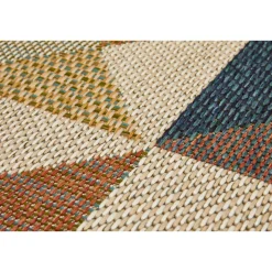 Teppich Sedona 80x150cm Kaestchen multi ^ andiamo Discount