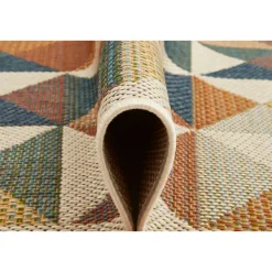 Teppich Sedona 80x150cm Kaestchen multi ^ andiamo Discount