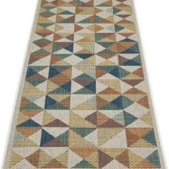 Teppich Sedona 67x120cm Kaestchen multi ^ andiamo Clearance