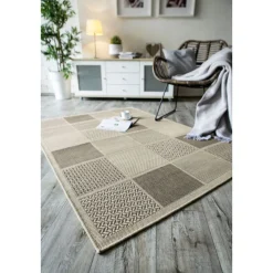Teppich Utah 57x110cm beige ^ andiamo New