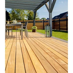 Terrassendiele Cumaru 396 x 14,5 x 2,1 cm ^ New