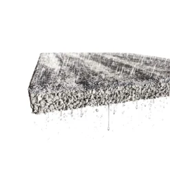 Terrassenplatte Megadrain ca. 50 x 50 x 4 cm grau ^ Discount