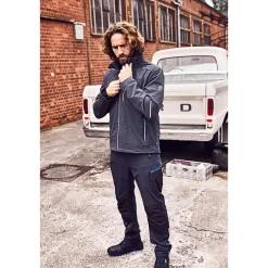 Arbeitshose anthrazit/ petrol Größe ^ Terrax Workwear Discount