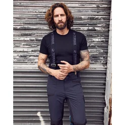 Arbeitshose anthrazit/ petrol Größe ^ Terrax Workwear Discount