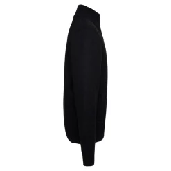 Strickjacke Herren schwarz melange 2XL ^ Terrax Workwear Best