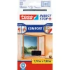 Fliegengitter Comfort 170 x 180 cm anthrazit für Fenster inkl Klettband ^ Tesa Outlet