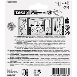 Haken Powerstrips LargeOval ^ Tesa Outlet