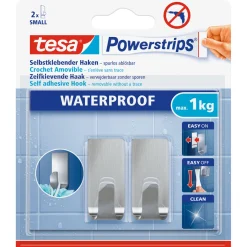 Haken Powerstrips Waterproof Small Metall ^ Tesa New