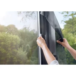 IS Pollen- & Insektengitter für bodentiefe Fenster, anthrazit, 1,2x2,4m ^ Tesa