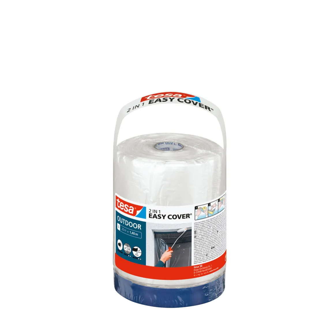 Malerband Easy Cover Outdoor Refill 20m x 1,4cm ^ Tesa Discount