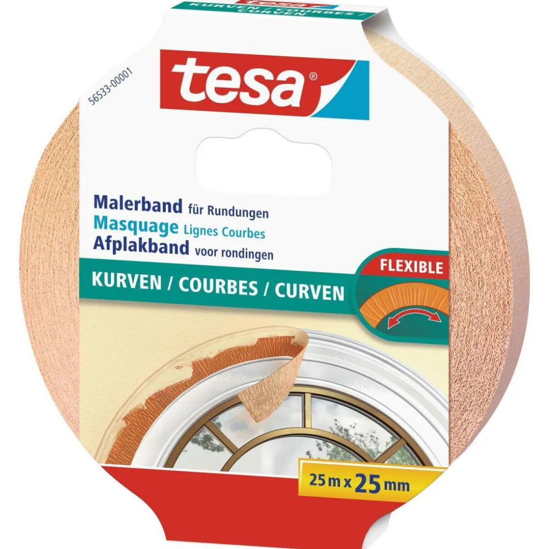 Maler-Krepp Flexible m mm ^ Tesa Online