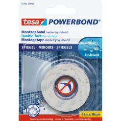 MontagebandPowerbond für Spiegel 1,5 x 0,019 m ^ Tesa Outlet