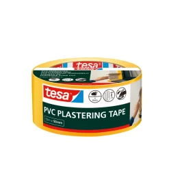 Putzband PVC gelb 33m x 50mm ^ Tesa Outlet