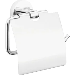 Toilettenrollenhalter mit Deckel Exxcellent ^ Tesa Online