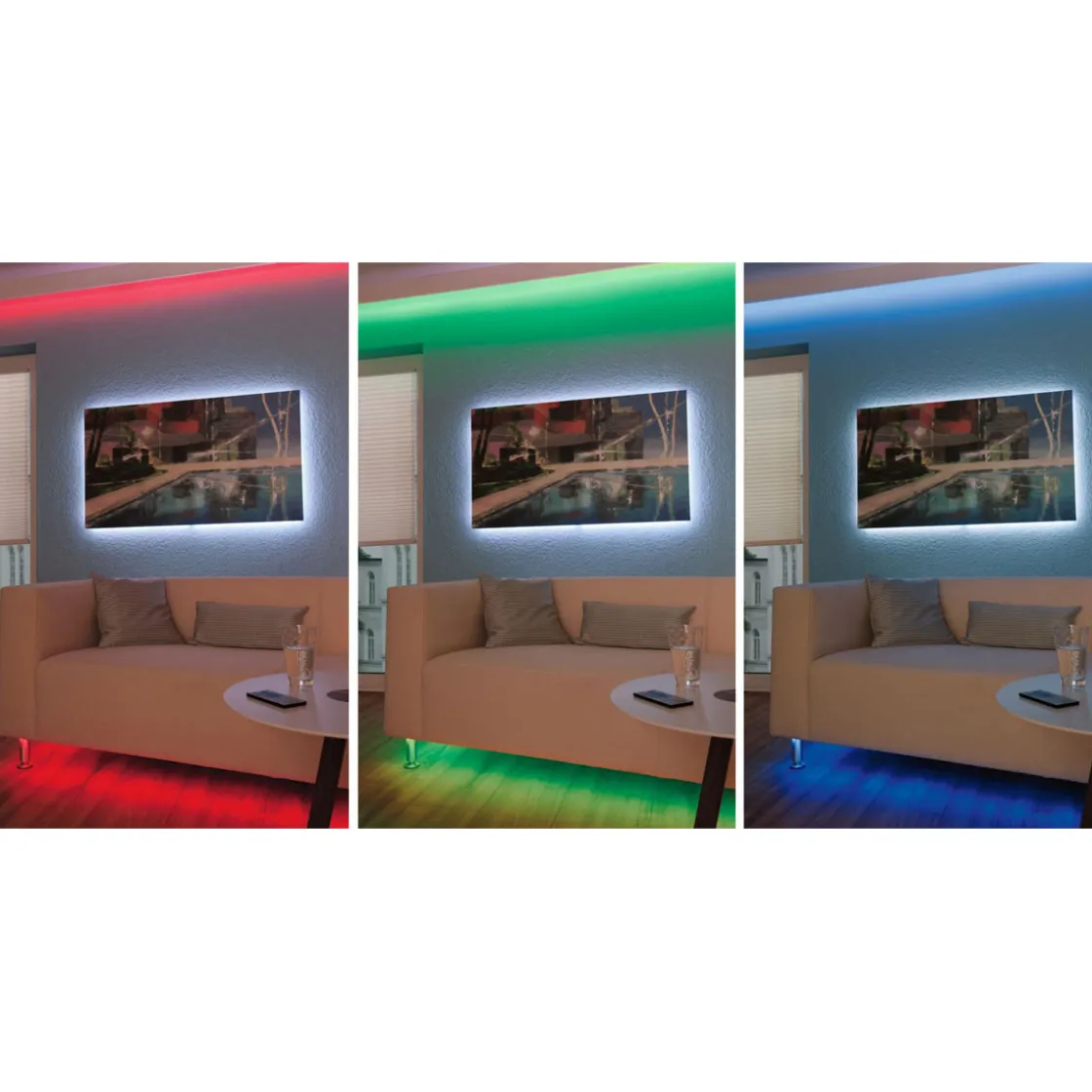 TIP LED Stripe Komplett Set 3m RGB IP208W 230/24V weiss ^ Paulmann Online
