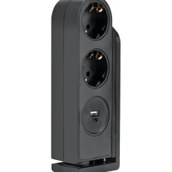 Tischsteckdosenleiste klemmbar 2x Strommit USB-C/A ^ Schwaiger Discount