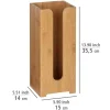Toiletten-Ersatzrollenhalt. Mod.Bambusa ^ Wenko Clearance