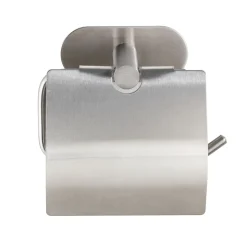 Toilettenpapierhalter mit Deckel OreaMatt Turbo-Lock Edelstahl ^ Wenko New