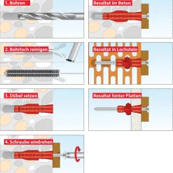 Allzweckdübel Tri 10/61 ^ TOX Outlet