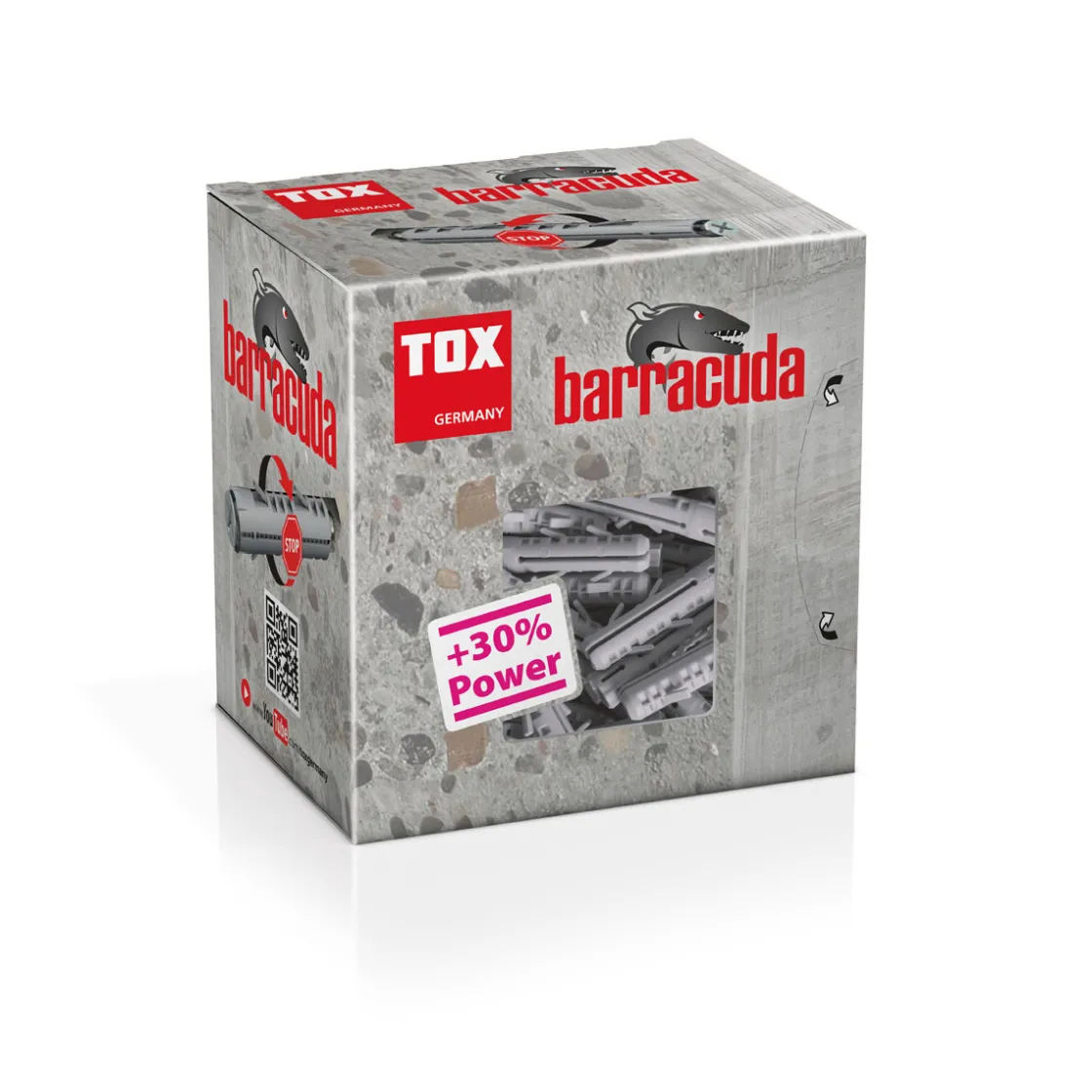 Spreizdübel Barracuda 10/50 mit Schraube ^ TOX Hot