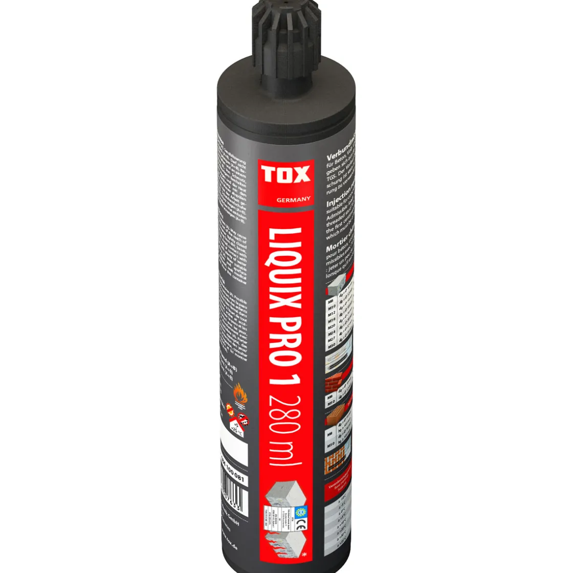 Verbundmörtel Liquix Pro 280 ml ^ TOX Hot