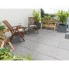 TP No. 1 Fine Granit-Grau 40/40/4 cm ^ Diephaus Outlet
