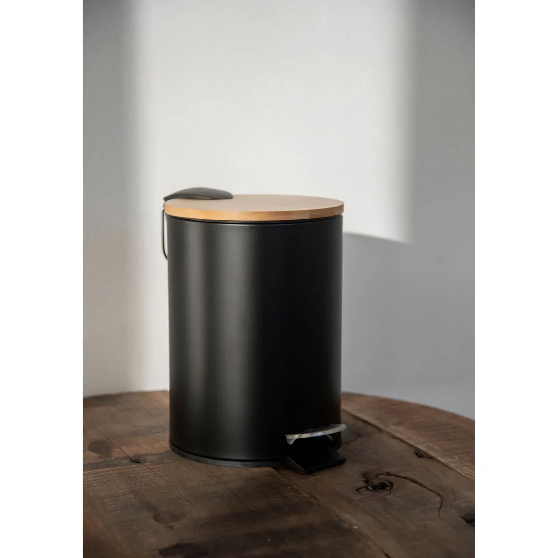 Treteimer Tortona 3L EasyCl., schwarz ma ^ Wenko Best