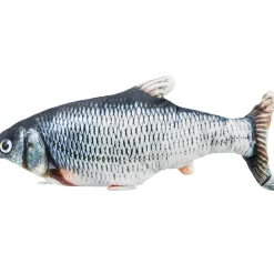 Zappelfisch mit Katzenminze 30 cm ^ Trixie Hot