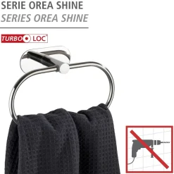 Turbo-Loc Handtuchring Orea ShineEdelst ^ Wenko New