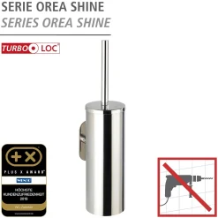 Turbo-Loc WC-Garnitur geschl. OreaShine ^ Wenko Hot
