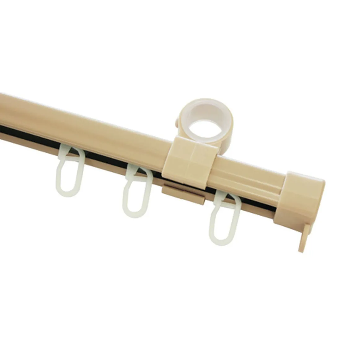 U-Lauf Komplett beige 150 cm ^ Gardinia New
