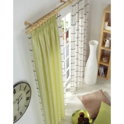 U-Lauf Komplett beige 150 cm ^ Gardinia New