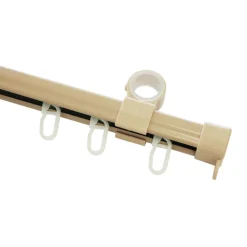 U-Lauf Komplett beige 110 cm ^ Gardinia Best