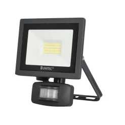 LED Wand-Strahler Bewegungsmelder 20W 1600lm anthrazit ^ Unitec Sale
