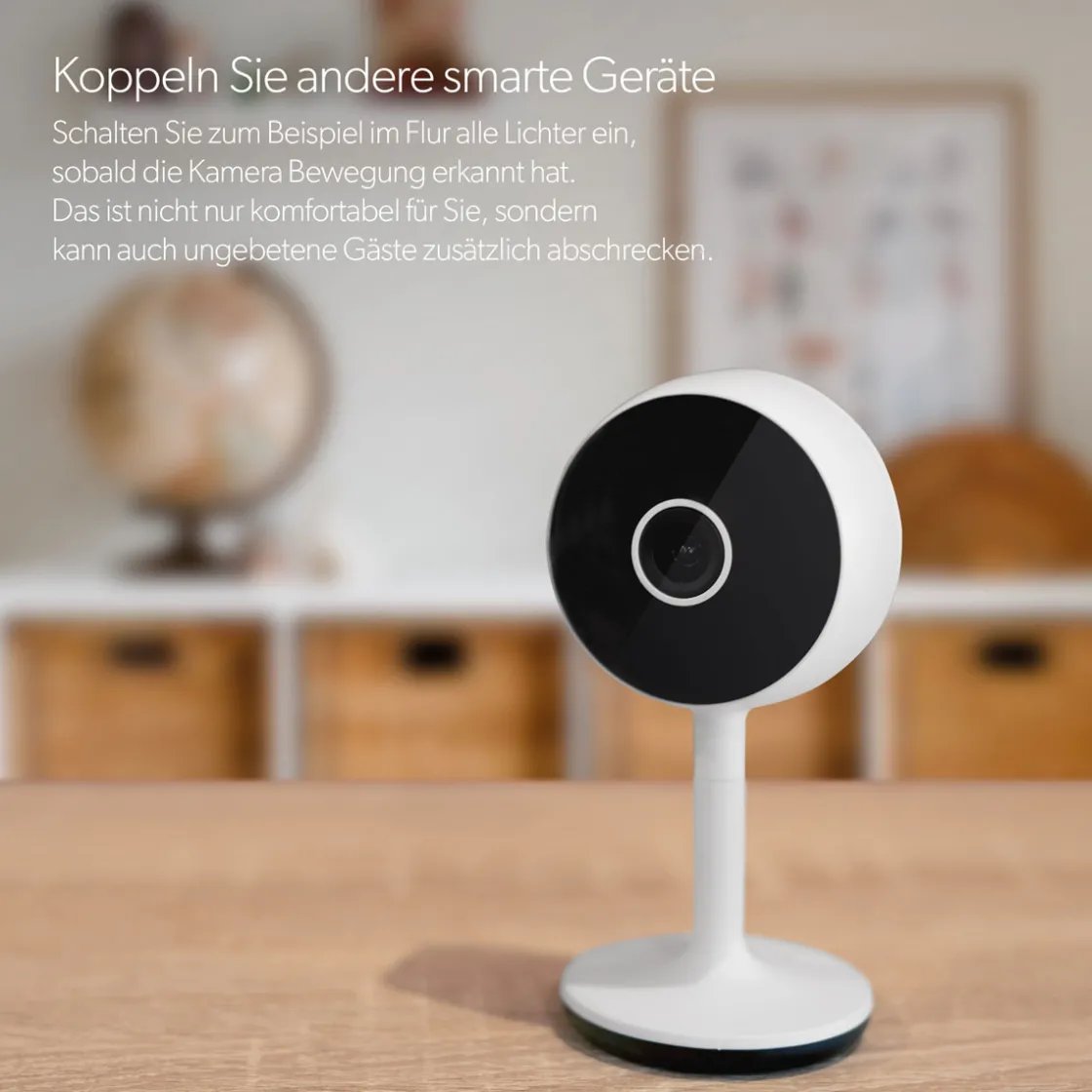 WIFI Kamera Smart inkl Bewegungssensor Indoor ^ Unitec Sale