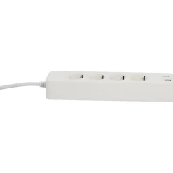 WIFI Steckdosenleiste Smart 4fach inkl 2xUSB weiß ^ Unitec