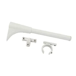 Univers-Träger 1+2lf DM 20cm weiß ^ Gardinia New