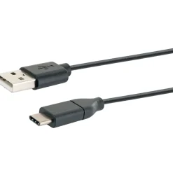 USB 3.1 Adapterkabel 3.1C-St/2.0 A-St 1mschwarz ^ Schwaiger Best