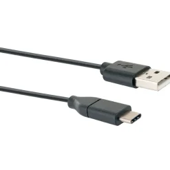 USB 3.1 Adapterkabel 3.1C-St/2.0 A-St 1mschwarz ^ Schwaiger Best