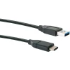 USB 3.1 Adapterkabel C St. - USB 3.0 ASt. 1m sw ^ Schwaiger