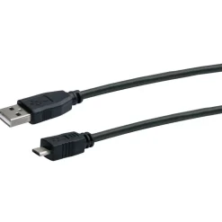 USB 2.0 Anschlusskabel 1m sw ^ Schwaiger Hot
