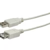USB 2.0 Verlängerungskab. 2m ^ Schwaiger New