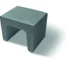 U-Stein-Ecke anthrazit 40/40/40 cm ^ Diephaus Hot