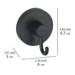 Vacuum-Loc Hakenset schwarz 2tlg. ^ Wenko Clearance