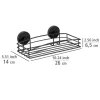 Vacuum-Loc Wandablage schwarz ^ Wenko Best