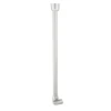 Deckenstütze für 25 mm Duschgestänge 55 cm eloxal Aluminium ^ Valblue Best